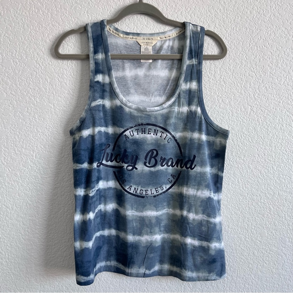 Lucky Brand Tank Top Bundle | Pink and Blue | Size XL